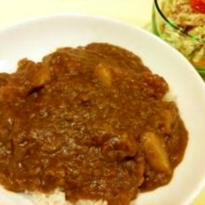 フードブロセッサーでみじん切り！野菜たっぷりカレー